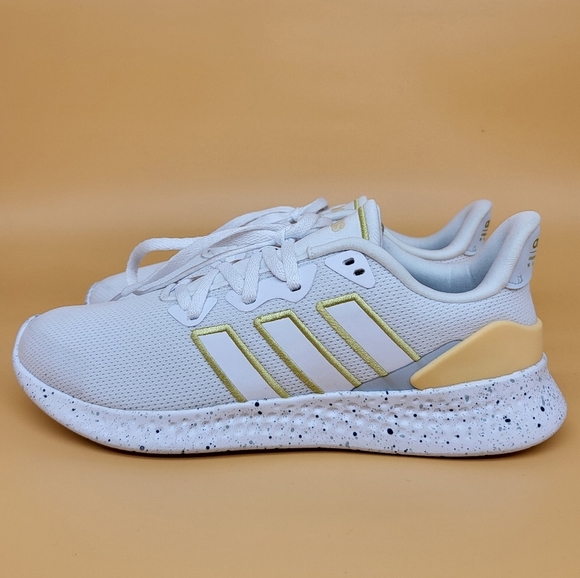Adidas Woman's Puremotion SE 'White Gold Metallic' Running Shoes
